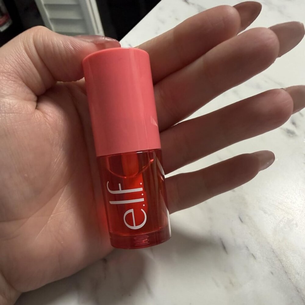 e.l.f. Sheer For It Blush Tint • Pink Positive • Lip & Cheek